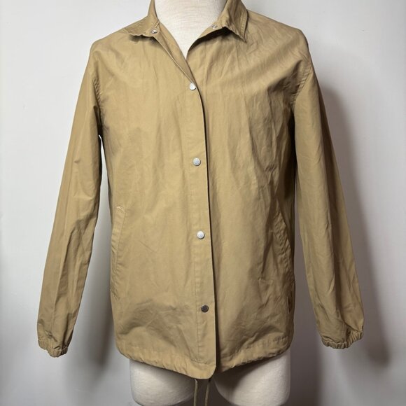 Herschel Supply Company Other - Herschel Supply Co Men's Snap Closure Jacket Size M Beige Khaki Cotton Blend